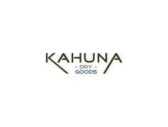 Kahuna Dry Goods logo design by luckyprasetyo