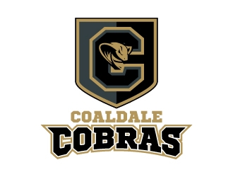 Coaldale Cobras logo design by jaize