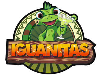 La Iguana Borracha Cantina logo design by coco