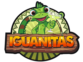 La Iguana Borracha Cantina logo design by coco