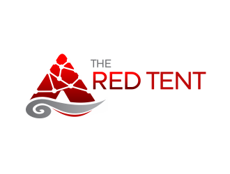 The Red Tent logo design by Girly