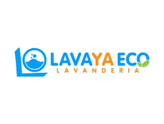 LAVAYA ECO LAVANDERIA logo design by jaize