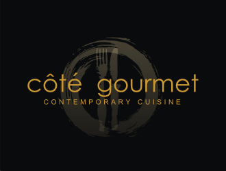 cote gourmet logo design by coco