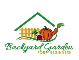 Backyard Garden For Beginners logo design by PMG