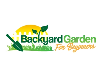 Backyard Garden For Beginners logo design by jaize