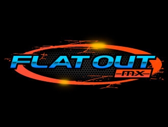 Flat Out MX logo design by daywalker