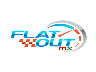 Flat Out MX logo design by daywalker