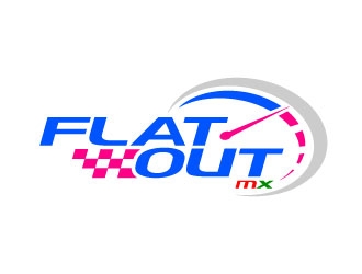 Flat Out MX logo design by daywalker