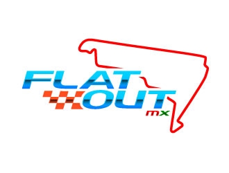 Flat Out MX logo design by daywalker