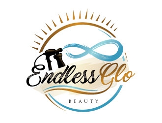 Endless Glo logo design by REDCROW