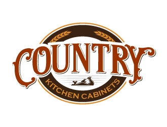 Country Kitchen Cabinets logo design by daywalker