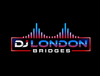 DJ London Bridges logo design by DreamLogoDesign