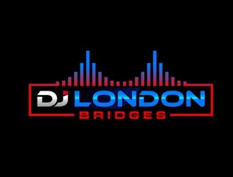 DJ London Bridges logo design by DreamLogoDesign
