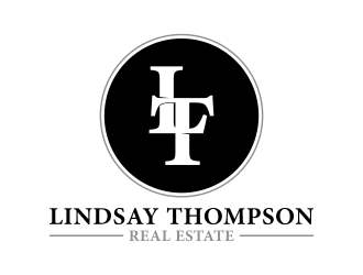 Lindsay Thompson Real Estate logo design by qonaah