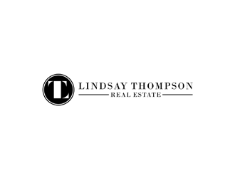 Lindsay Thompson Real Estate logo design by johana