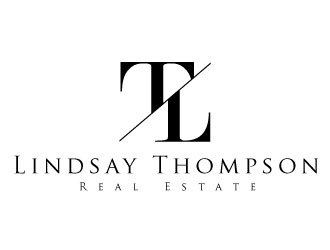 Lindsay Thompson Real Estate logo design by REDCROW