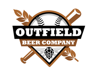Outfield Beer Company logo design by megalogos