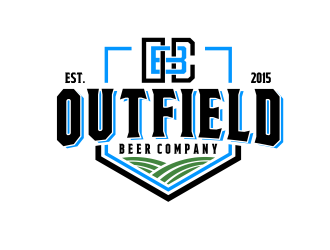 Outfield Beer Company logo design by jm77788