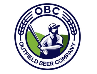 Outfield Beer Company logo design by logoguy