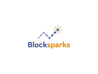 Blocksparks logo design by DimaTank
