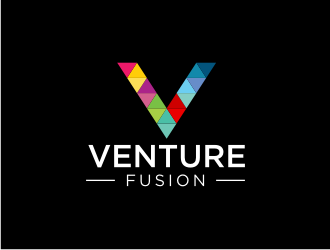 VentureFusion logo design by dewipadi