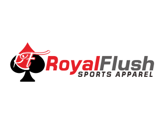 RoyalFlush sports apparel logo design by Greenlight