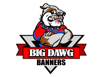 Big Dawg banners logo design by aRBy