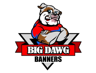 Big Dawg banners logo design by aRBy