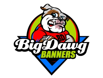 Big Dawg banners logo design by aRBy