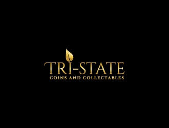 Tri-state coins and collectables logo design by Aelius