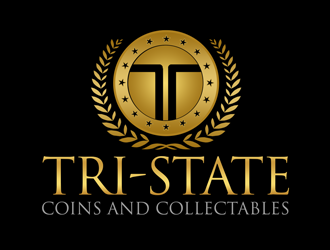 Tri-state coins and collectables logo design by kunejo