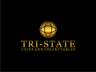 Tri-state coins and collectables logo design by sheilavalencia
