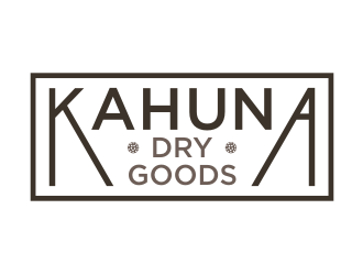 Kahuna Dry Goods logo design by savana