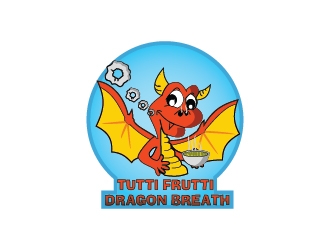 Tutti Frutti and Dragon Breath or Puff logo design by bcendet