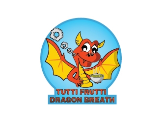 Tutti Frutti and Dragon Breath or Puff logo design by bcendet