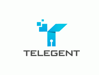  Telegent  logo design by nehel