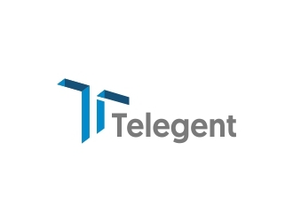  Telegent  logo design by FloVal