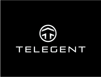  Telegent  logo design by FloVal
