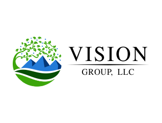 Vision Group, LLC logo design by mikael