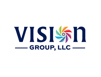 Vision Group, LLC logo design by enzidesign
