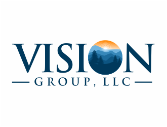 Vision Group, LLC logo design by mutafailan