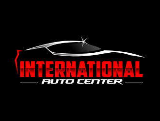 International Auto Center logo design by imagine