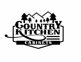 Country Kitchen Cabinets logo design by Day2DayDesigns