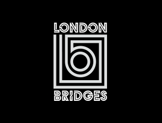 DJ London Bridges logo design by MarkindDesign