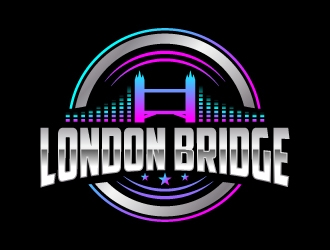 DJ London Bridges logo design by jaize