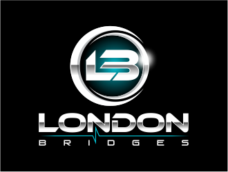 DJ London Bridges logo design by mutafailan