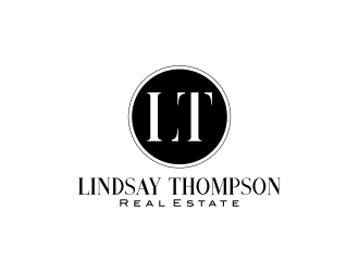 Lindsay Thompson Real Estate logo design by pakNton