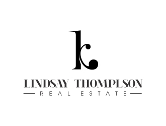 Lindsay Thompson Real Estate logo design by FloVal