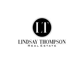 Lindsay Thompson Real Estate logo design by pakNton