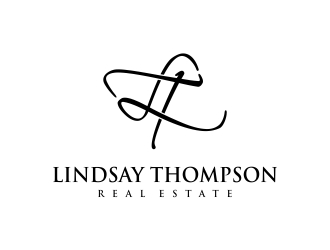 Lindsay Thompson Real Estate logo design by excelentlogo